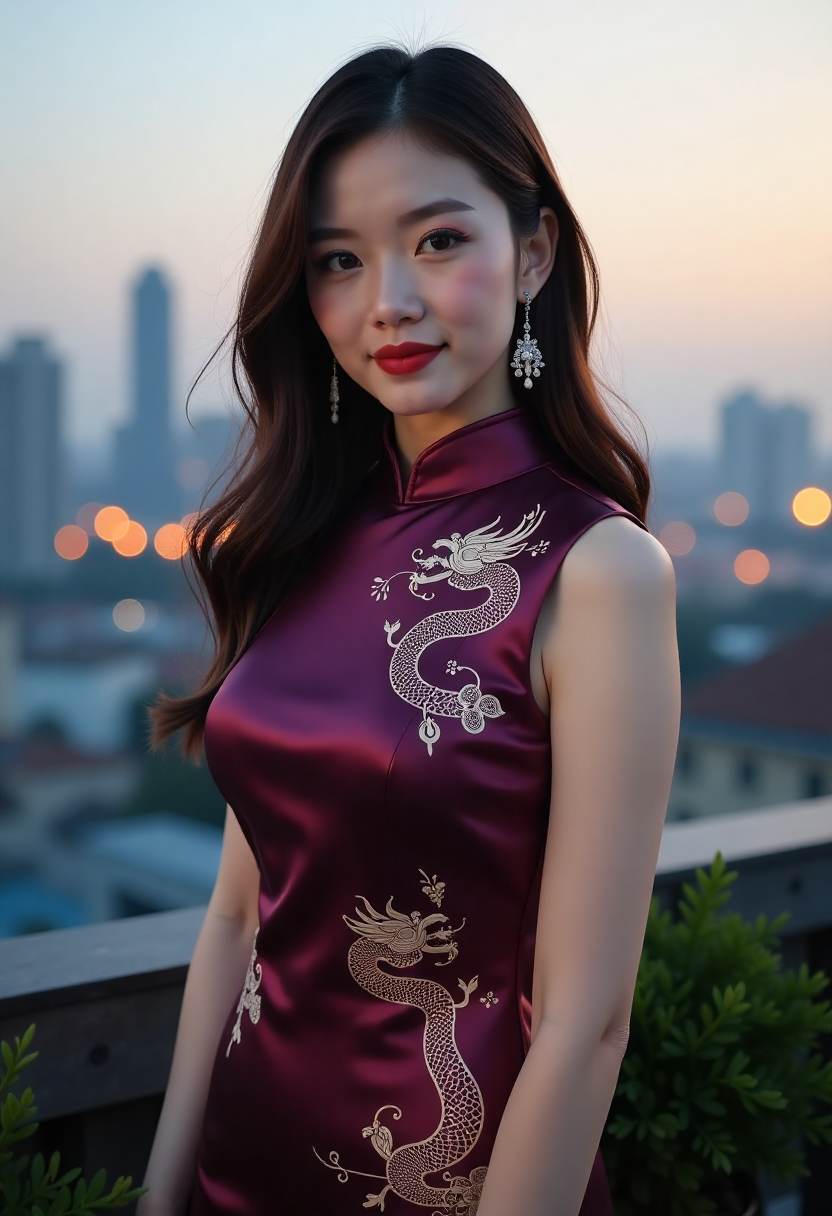 都市夜色电影海报图